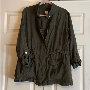 Army Green Utility Jacket | XL